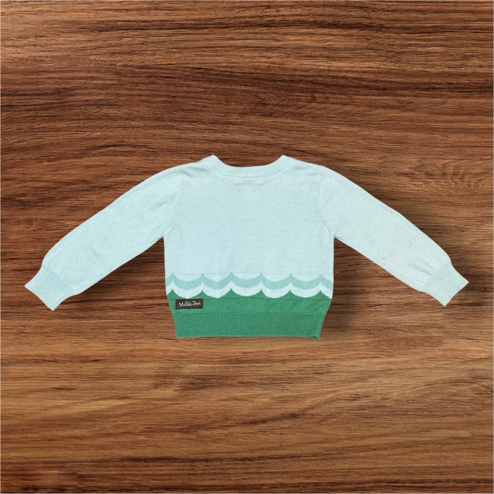 Matilda Jane Lake Queen Swan Button Down Cardigan Size 18-24M - Picture 4 of 7